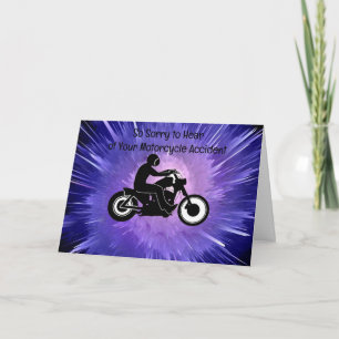 Cartão de Recuperação de Acidente de Motocicleta