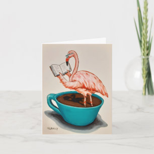 Cartão de Recuperação do Flamingo