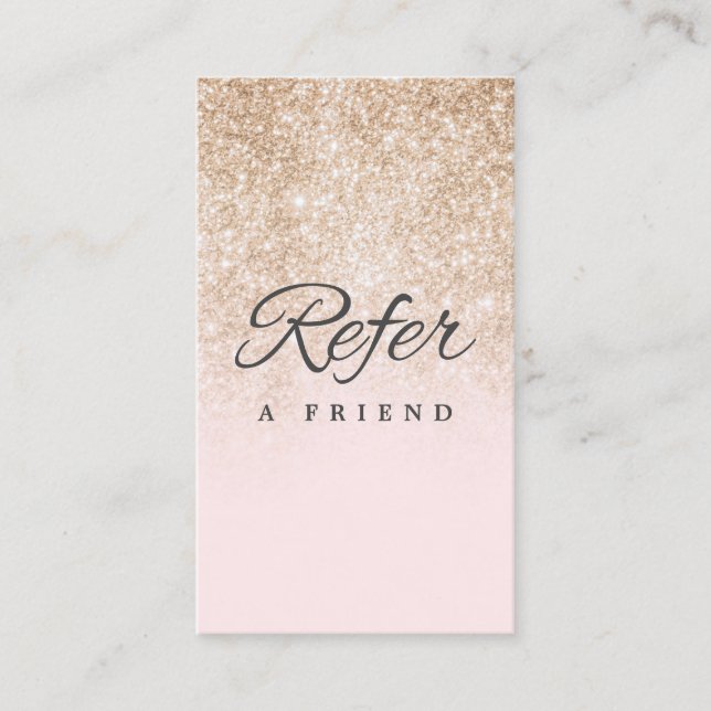 Cartão de referência comercial minimalista (Frente)