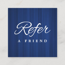 Cartão de referência comercial minimalista