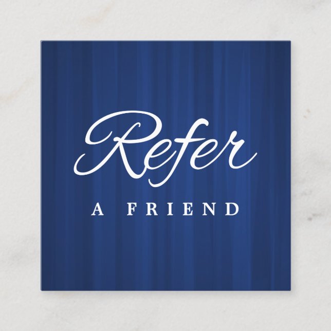 Cartão de referência comercial minimalista (Frente)