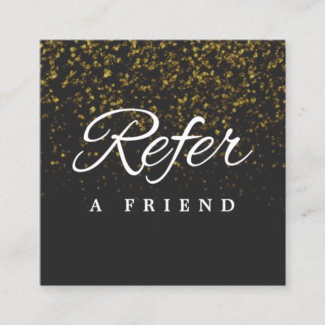 Cartão de referência comercial minimalista (Frente)