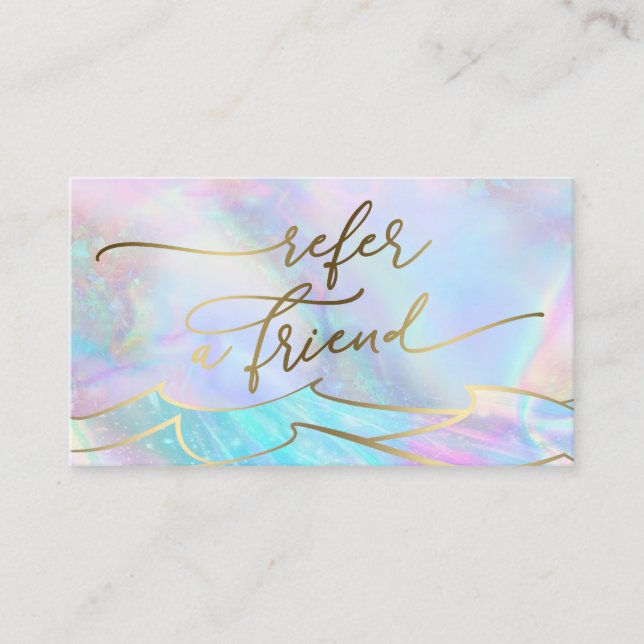 cartão de referência das ondas oceânicas (Frente)