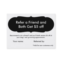 Cartão de Referência de Alinhamento de Cão - Perso