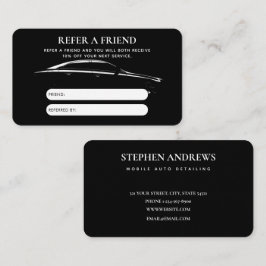 Cartão de Referência de Reparo Automático de Limpe