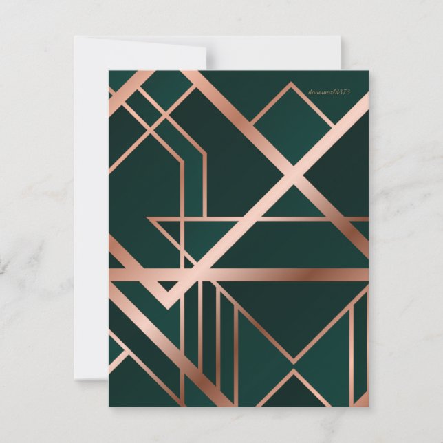 Cartão de referência de script verde (Frente)