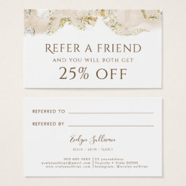 cartão de referência de tinta bege