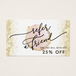 cartão de referência design do círculo rosa