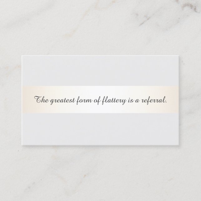 Cartão de Referência do Cliente (Frente)