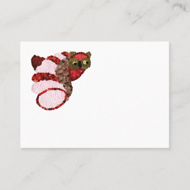 Cartão de Referência do Owl Mighty (Frente)