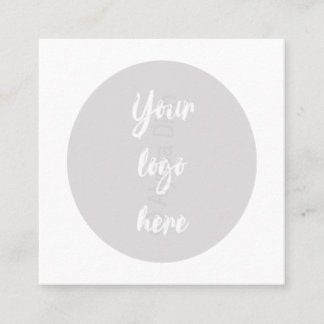 Cartão de Referência Elegante