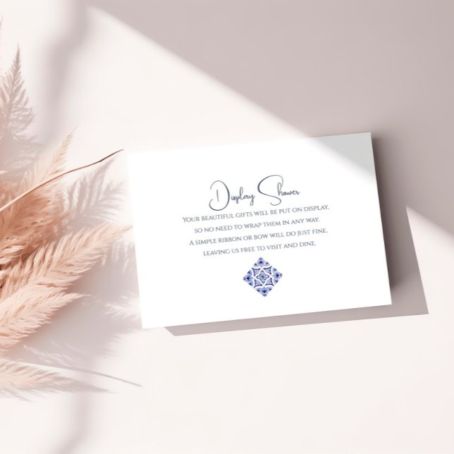 Cartão de Registro Gift Italiano | Elegante Bridal (Criador carregado)