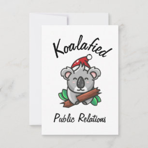 Cartão de Relações Públicas Koalafied