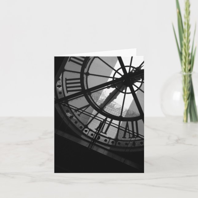 Cartão de Relógio Musee d'Orsay (Frente)