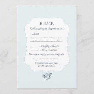 Cartão de Repetição de Convite Personalizado