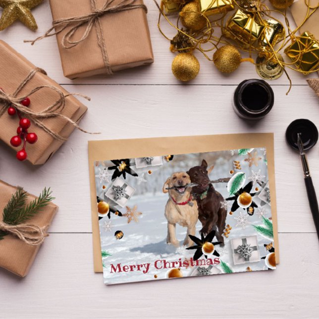 Cartão de Reprodução da Família Feliz de Natal (Criador carregado)