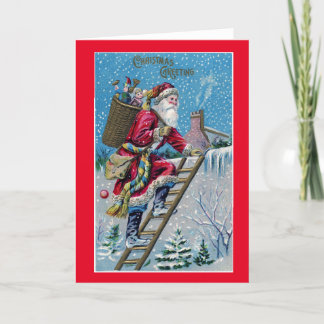 CARTÃO DE REPRODUÇÃO DE PAPAIS NOEIS DE NATAL DE M