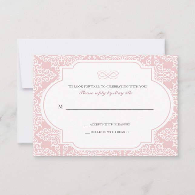 Cartão de Resposta de Amor Verdadeiro (Frente)