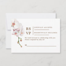cartão de resposta de casamento boêmio RSVP