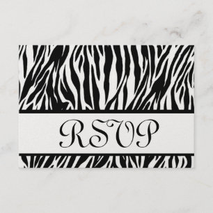 Cartão de Resposta de Casamento RSVP de Impressão