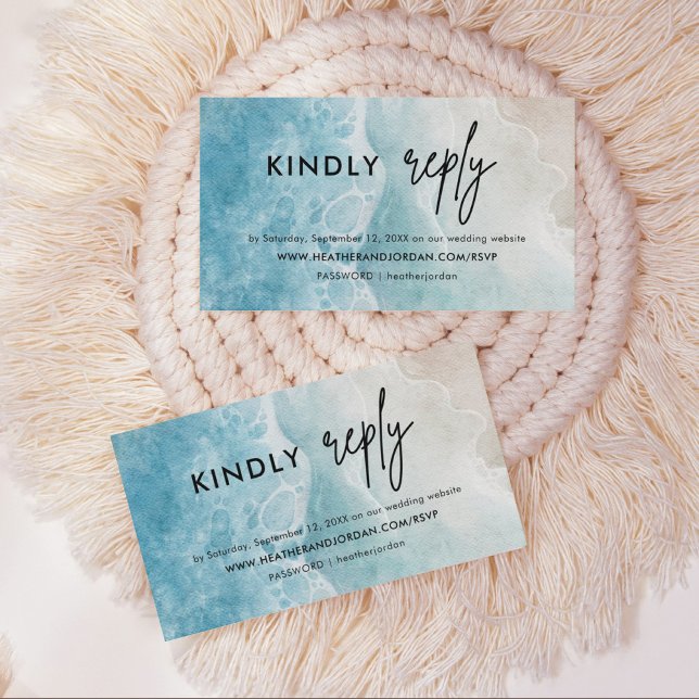 Cartão de Resposta de Confirmação de Casamento de  (Criador carregado)