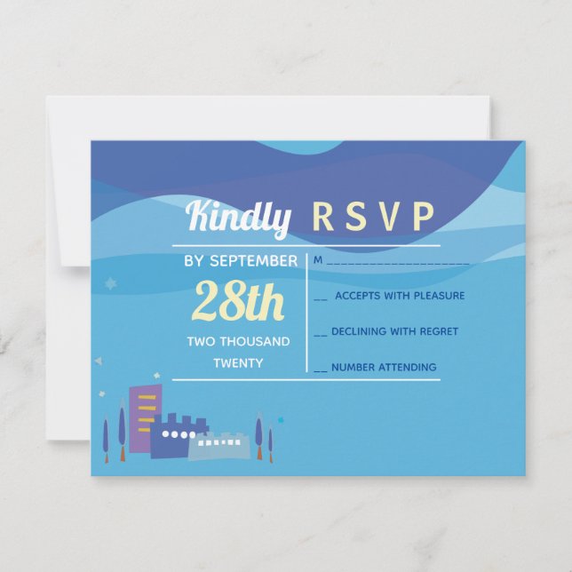 Cartão de Resposta de Jerusalém Israel Bar Bat Mit (Frente)