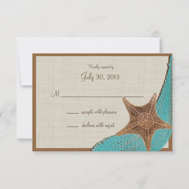 Cartão de Resposta de Peixe-Arado Oceano (Frente)