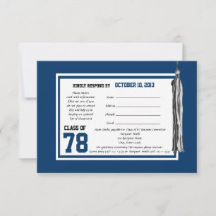 Cartão de Resposta de Reunião de Classe