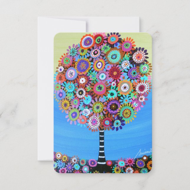 Cartão de Resposta do Bar RSVP Bat B'nai B'não Mit (Frente)