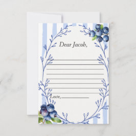 Cartão de Resposta do Poema da Cápsula do Tempo