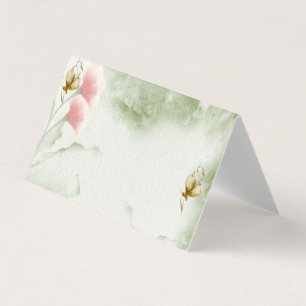 Cartão de resposta dobrado