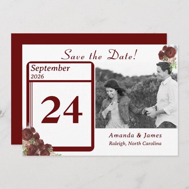 Cartão de Resposta Elegante Rosa-Córsega (Criador carregado)