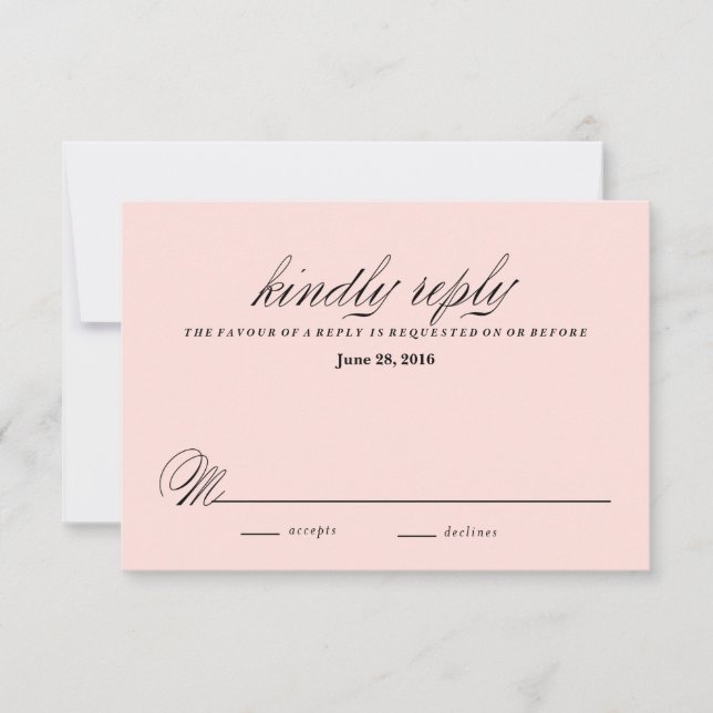 cartão de resposta FLORES EM CASCATA DA RUSTIC KRA (Frente)