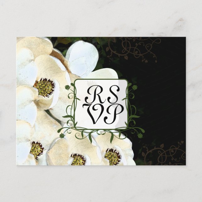 Cartão de Resposta Magnolia (Frente)