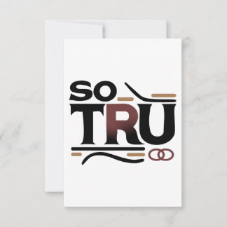 Cartão de Resposta So Tru