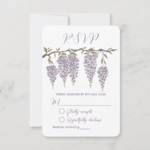 Cartão de Resposta Wisteria