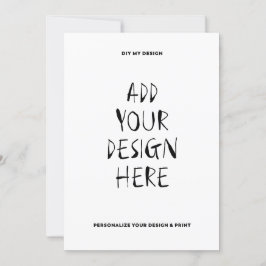 Cartão de retrato 13x18 cm