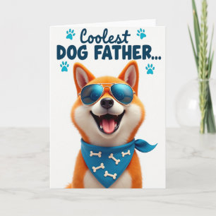 Cartão de Retrato do Cachorrinho de Bolinhas