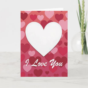 Cartão de Romance de Amor Verdadeiro