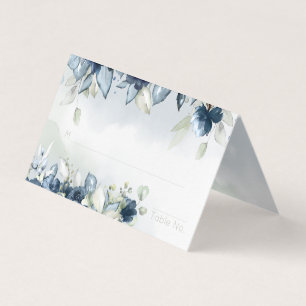 Cartão de Rosa de Mesa de Convidado para Cascata