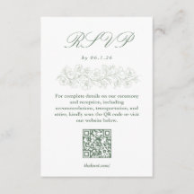 Cartão de RSVP 