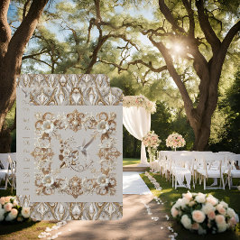 Cartão de RSVP Beija-flor Branco Casamento