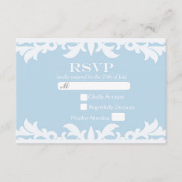 Cartão de RSVP de Casamento de Conto de Fadas FELI