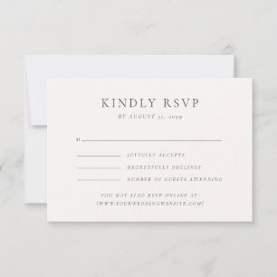 Cartão de RSVP de casamento floral em aquarela pas
