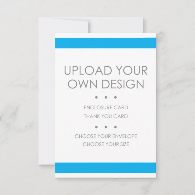 Cartão de RSVP, Informações ou Agradecimento para  (Frente)