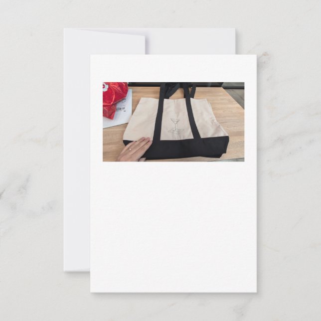 Cartão de Sacolas (Frente)