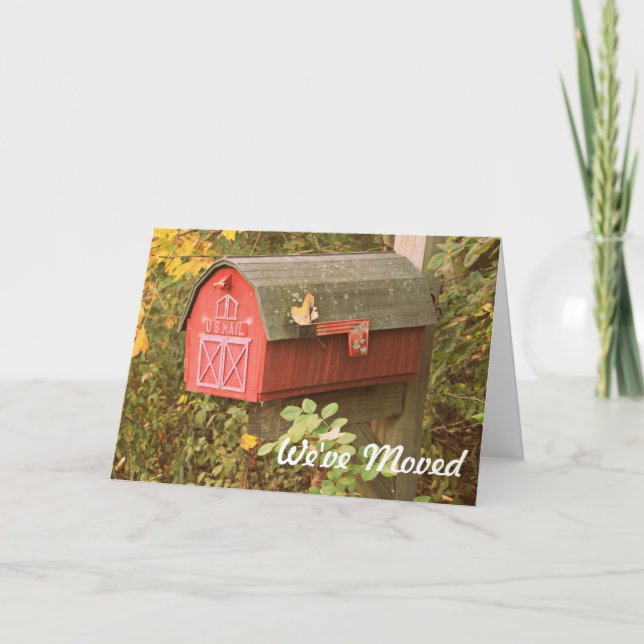 Cartão de Saída "Nós Mudamos" (Frente)