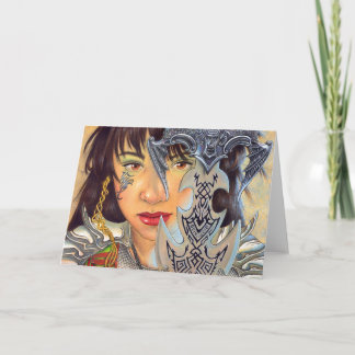 Cartão De Saída "Velvet And Steel"