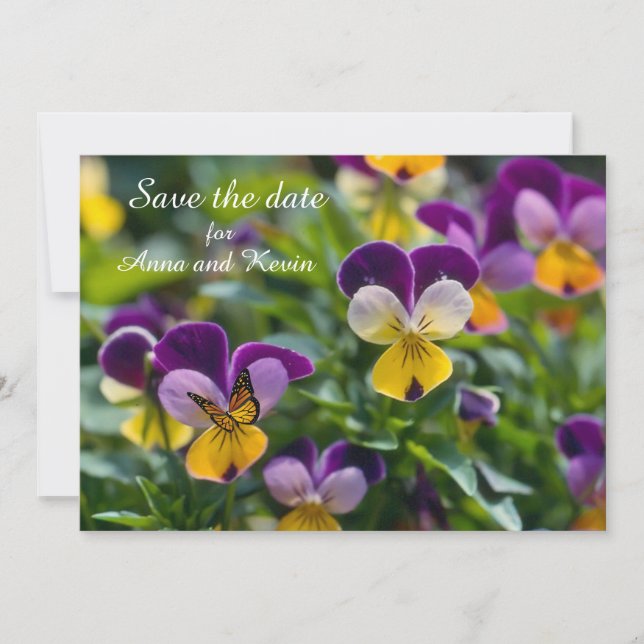 Cartão de Salvamento de Data do Apartamento de Flo (Frente)