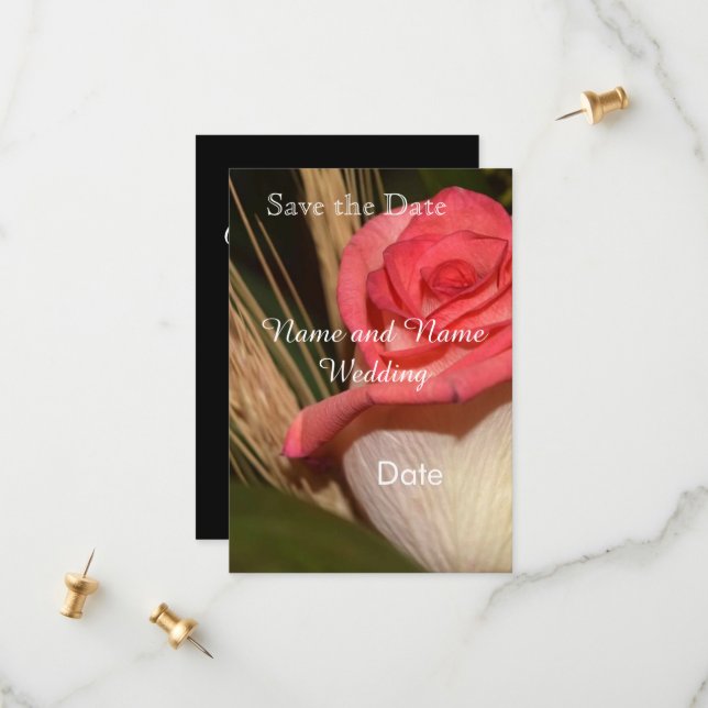 Cartão de salvar a data (Frente/Verso In Situ)